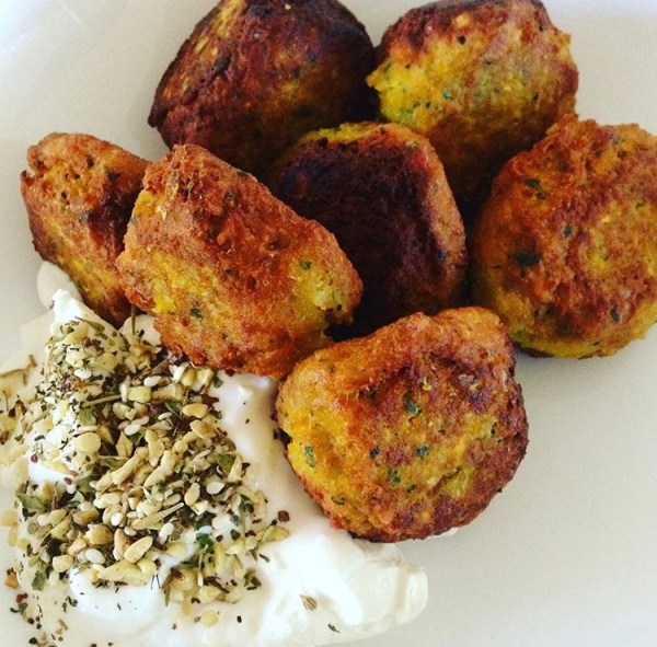 Carrot and Chickpea Fluffy Falafel